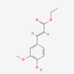 	Ethyl 4'-hydroxy-3'-methoxycinnamate