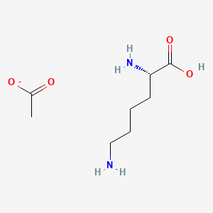 L-Lysine acetate salt | C8H17N2O4- | CID 74764828 - PubChem