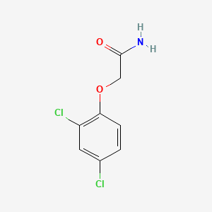 2-(2,4-Dichlorophenoxy)acetamide, C8H7Cl2NO2