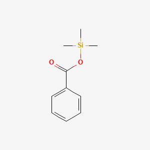 2,4,6-tris[bis(trimethylsilyl)methyl]phenyl]antimony, C27H59SbSi6