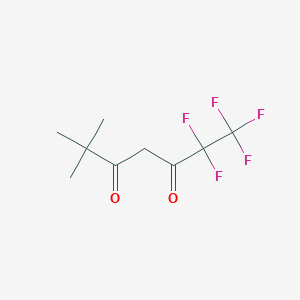 6,6-Dimethyl-1,1,1,2,2-pentafluoroheptane-3,5-dione