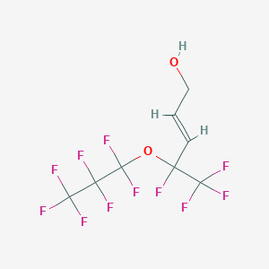 4,5,5,5-Tetrafluoro-4-(heptafluoropropoxy)pent-2-en-1-ol