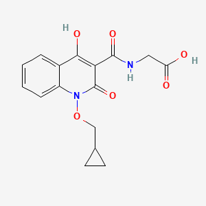 Desidustat | C16H16N2O6 - PubChem
