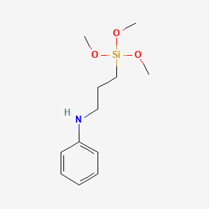 N-[3-(Trimethoxysilyl)propyl]aniline