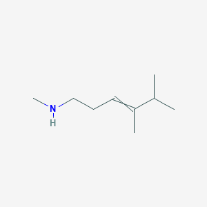 N 4 5 Trimethylhex 3 En 1 Amine C9h19n Pubchem