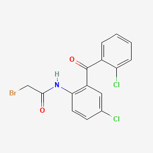 2-Bromo-N-(4-chloro-2-(2-chlorobenzoyl)phenyl)acetamide