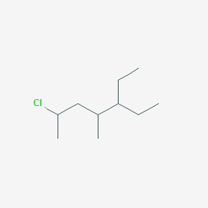 2-Chloro-5-ethyl-4-methylheptane | C10H21Cl - PubChem