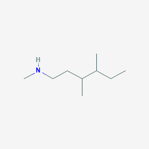 N 3 4 Trimethylhexan 1 Amine C9h21n Pubchem