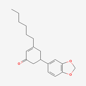 Piperonyl cyclonene | C19H24O3 - PubChem