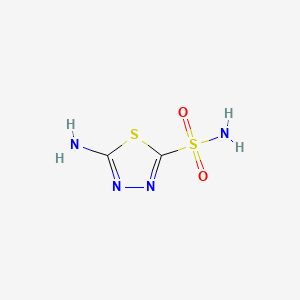 5 Amino 1 3 4 Thiadiazole 2 Sulfonamide C2h4n4o2s2 Pubchem