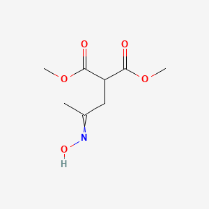 Dimethyl 2-(2-hydroxyiminopropyl)propanedioate | C8H13NO5 | CID ...