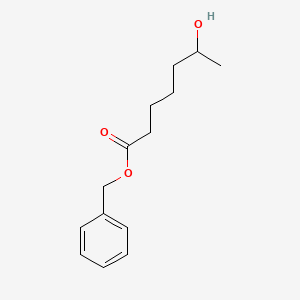 Benzyl 6-hydroxyheptanoate | C14H20O3 | CID 86064114 - PubChem