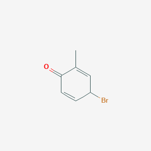 4-Bromo-2-methylcyclohexa-2,5-dien-1-one | C7H7BrO - PubChem