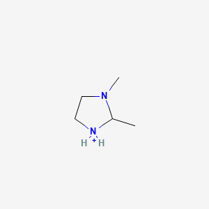 1,2-Dimethylimidazolidin-3-ium | C5H13N2+ | CID 86238097 - PubChem