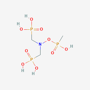 [[Hydroxy(methyl)phosphoryl]oxy-(phosphonomethyl)amino]methylphosphonic ...