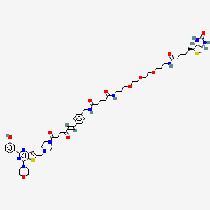 N-[3-[2-[2-[3-[5-[(3aS,4S,6aR)-2-oxo-1,3,3a,4,6,6a-hexahydrothieno[3,4 ...