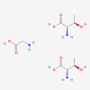 2-aminoacetic acid;(2S,3R)-2-amino-3-hydroxybutanoic acid | C10H23N3O8 ...