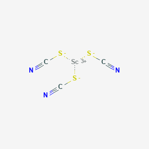 Scandium thiocyanate | C3N3S3Sc | CID 88157042 - PubChem