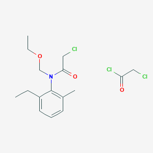 2-Chloroacetyl chloride;2-chloro-N-(ethoxymethyl)-N-(2-ethyl-6