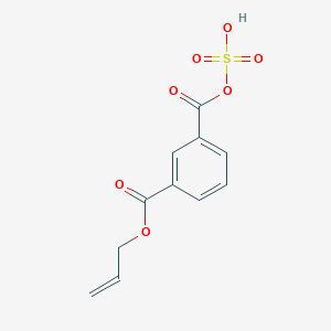 1-O-prop-2-enyl 3-O-sulfo benzene-1,3-dicarboxylate | C11H10O7S | CID ...