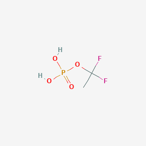 1,1-Difluoroethyl dihydrogen phosphate | C2H5F2O4P | CID 88950659 - PubChem