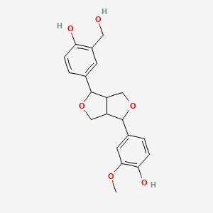 4-[6-(4-Hydroxy-3-methoxyphenyl)-1,3,3a,4,6,6a-hexahydrofuro[3,4-c ...