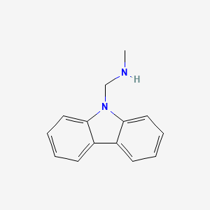 1-carbazol-9-yl-N-methylmethanamine | C14H14N2 | CID 90350973 - PubChem