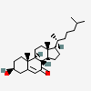 an image of a chemical structure CID 91474