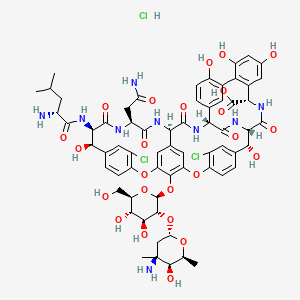 Vancomycin, 56-demethyl-, hydrochloride (1:1)