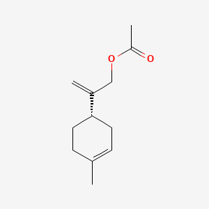 (S)-2-(4-methylcyclohex-3-en-1-yl)allylacetate | C12H18O2 | CID ...