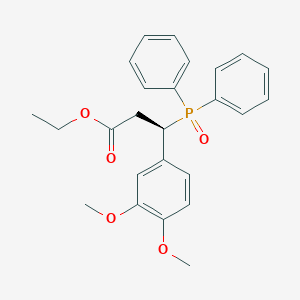 ethyl (3R)-3-(3,4-dimethoxyphenyl)-3-diphenylphosphorylpropanoate ...