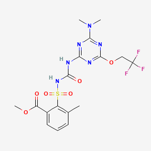Triflusulfuron-methyl | C17H19F3N6O6S - PubChem