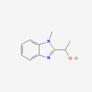 1 1 Methyl 2 Benzimidazolyl Ethanol C10h12n2o Pubchem