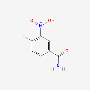 	4-iodo-3-nitrobenzamide