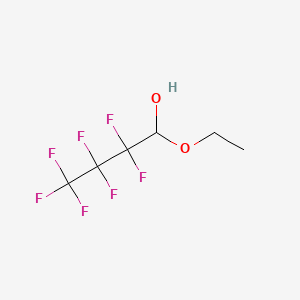 Heptafluorobutanal ethyl hemiacetal