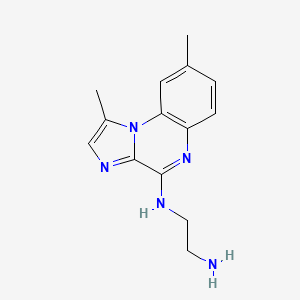 1,2-Ethanediamine, N1-(1,8-dimethylimidazo[1,2-a]quinoxalin-4-yl)-