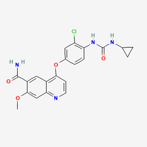 Chemical structure for Lenvatinib