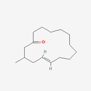 (5E)-3-methylcyclopentadec-5-en-1-one