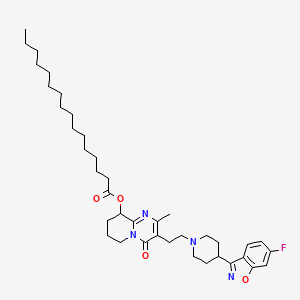 wetgeving Punt weduwe Paliperidone Palmitate | C39H57FN4O4 - PubChem