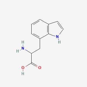 2-amino-3-(1H-indol-7-yl)propanoic Acid | C11H12N2O2 | CID 9859086 ...