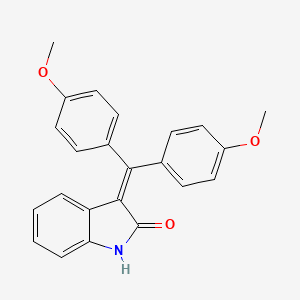 3-[Bis(4-methoxyphenyl)methylene]-1,3-dihydro-2H-indol-2-one