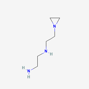 N 2 Aminoethyl 1 Aziridineethanamine C6h15n3 Pubchem