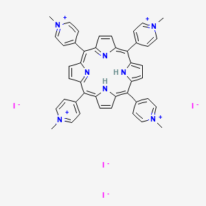 5,10,15,20-Tetrakis(1-methylpyridin-1-ium-4-yl)-21,22-dihydroporphyrin ...