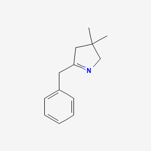 5-Benzyl-3,3-dimethyl-3,4-dihydro-2H-pyrrole