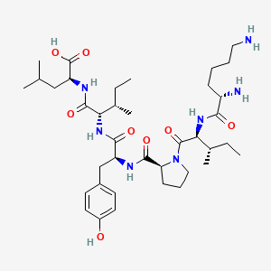 L-Leucine, L-lysyl-L-isoleucyl-L-prolyl-L-tyrosyl-L-isoleucyl-