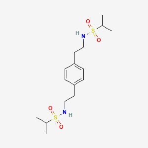 2-Propanesulfonamide, N,N'-(1,4-phenylenedi-2,1-ethanediyl)bis- (9CI)