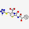 (6R,7R)-7-{[(2R)-2-hydroxy-2-phenylacetyl]amino}-3-{[(1-methyl-1H-tetrazol-5-yl)sulfanyl]methyl}-8-oxo-5-thia-1-azabicyclo[4.2.0]oct-2-ene-2-carboxylic acid
