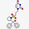 1-[3-({(2R)-2-[hydroxy(diphenyl)methyl]pyrrolidin-1-yl}sulfonyl)propyl]pyrimidine-2,4(1H,3H)-dione