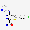 2-(4-chlorophenyl)-4-[(3S)-piperidin-3-ylamino]thieno[2,3-d]pyridazine-7-carboxamide
