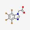 (4,5,6,7-tetrabromo-1H-benzimidazol-1-yl)acetic acid